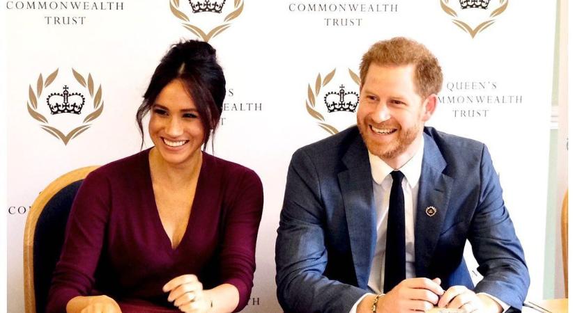 Felköszöntötte a brit királyi család Harry herceget, de Meghan Markle-t levágták a képről?