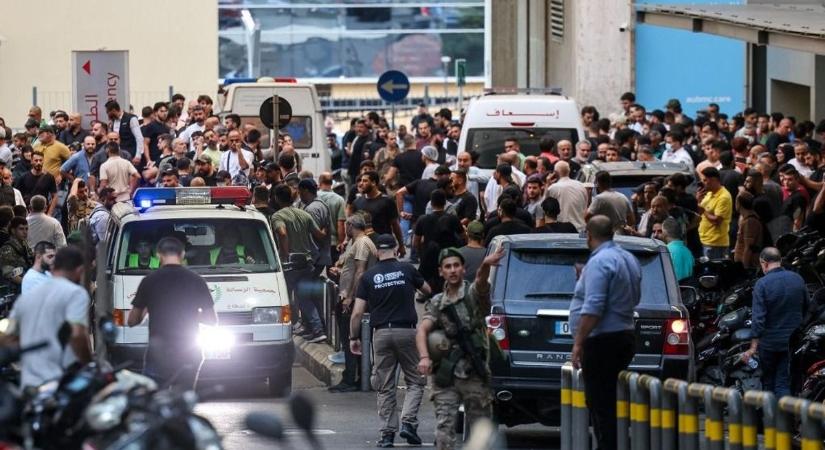 Rengeteg személyhívó robbant fel Libanonban, hárman meghaltak és ezernél is többen megsebesültek  videó