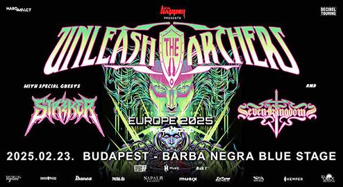 Headliner turnéval érkezik Budapestre februárban az Unleash The Archers