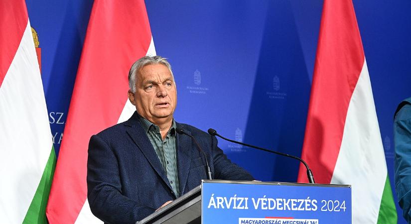 Orbán Viktor megszólalt az árívzhelyzetről: elítélt rabok is a gáton vannak