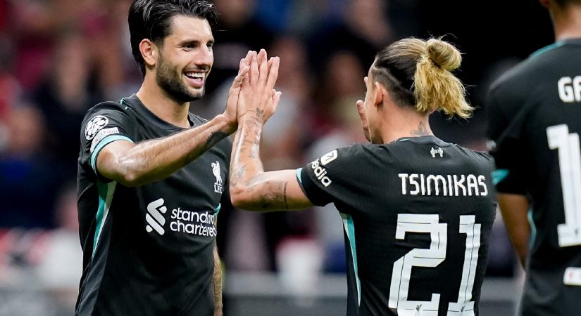 Szoboszlai gólt szerzett a BL-ben, nyert a Liverpool