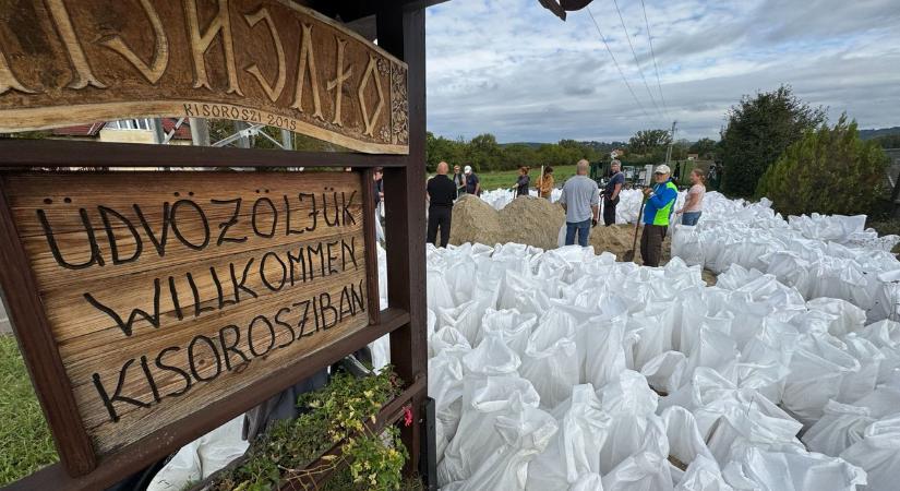 „6-8 napon keresztül leszünk elzárva a külvilágtól” – Ezt gondolják a kisoroszi lakosok az árvízhelyzetről