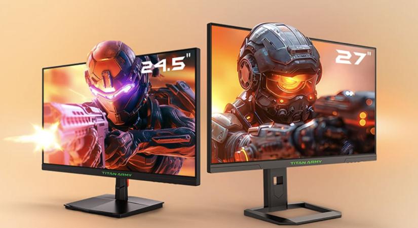 Új TITAN ARMY gamer monitorok érkeztek nagyon jó áron (bevezető akció)