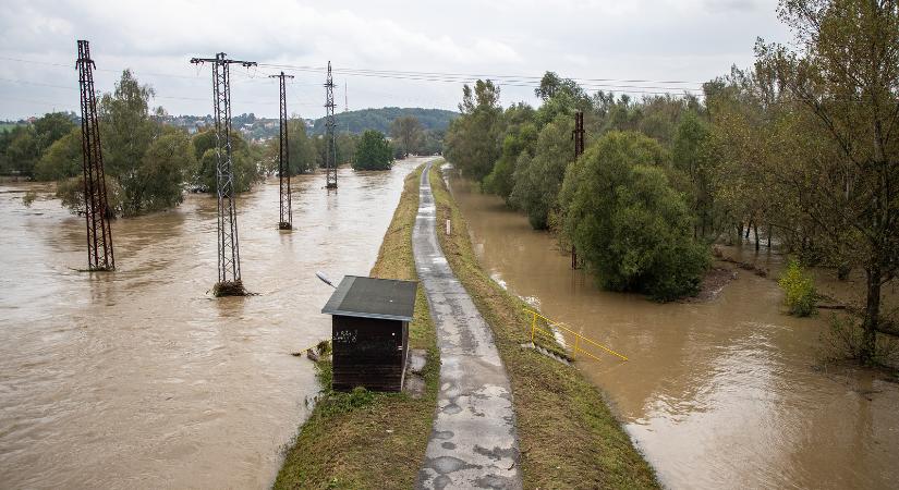 Csehországban csökken a folyók vízszintje