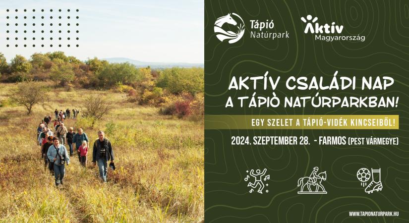 Aktív Családi Nap a Tápió Natúrparkban