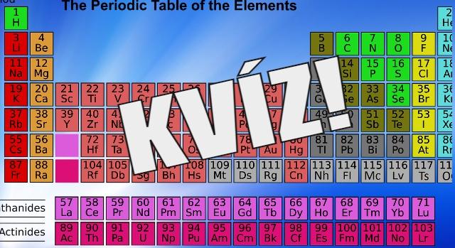 Kémia kvíz: Emlékszel még mi az adott elem vegyjele? Periódusos rendszer villámkvíz.