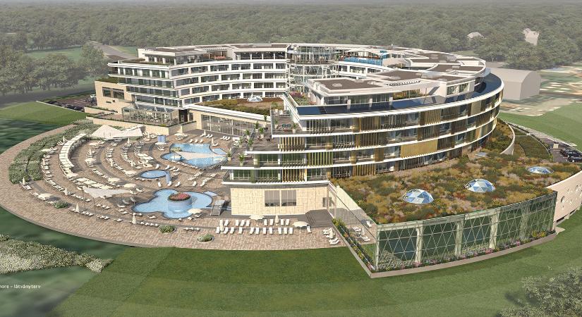 Hévízen épül a hazai spa szállodák ékkövének megálmodott Le Primore Hotel & SPA