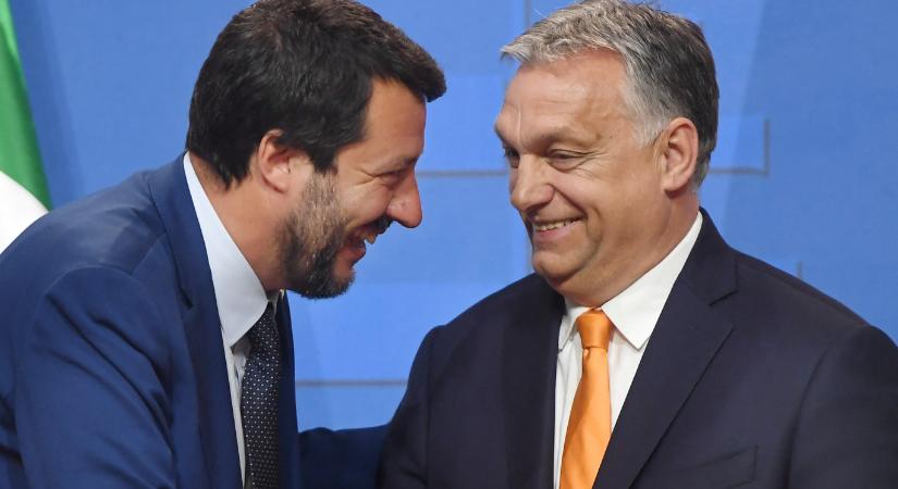 Megérkezett Salvini Budapestre, de egyelőre Orbán helyett csak Lázár Jánost hallgatta meg