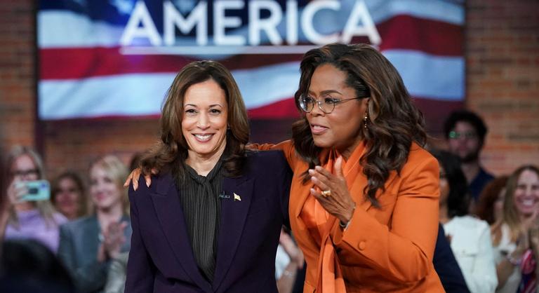 Oprah Winfrey is beszállt Kamala Harris kampányába