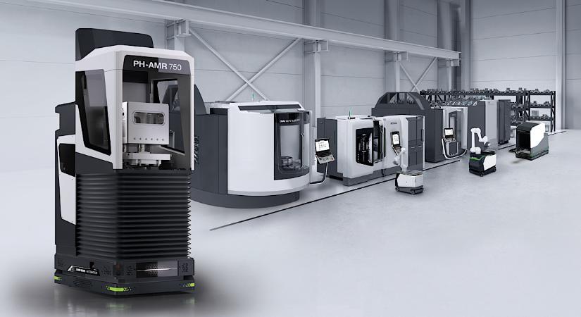 Autonóm palettakezelés új méretekben: DMG MORI – PH-AMR 750/1500 világpremier