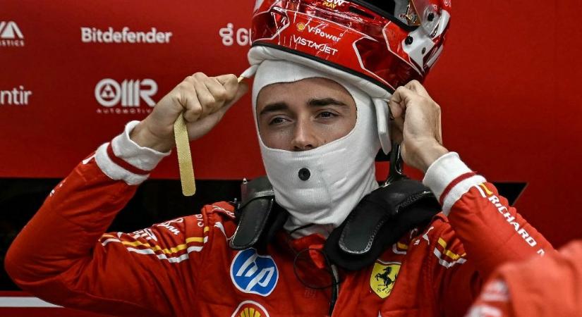 F1: Charles Leclerc a pálya minden centijét kihasználta