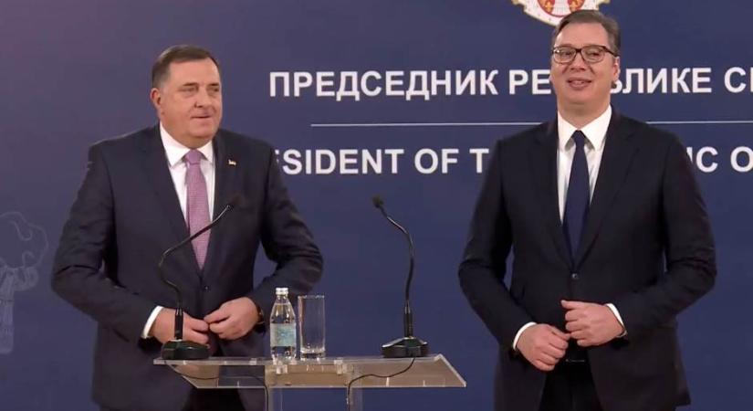 Dodik: Vučićot és engem is likvidálni akar a boszniai titkosszolgálat