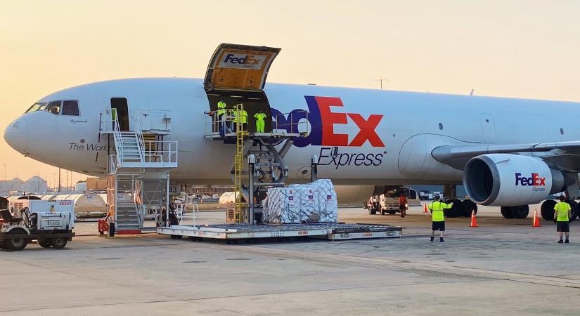 Bajban van a FedEx