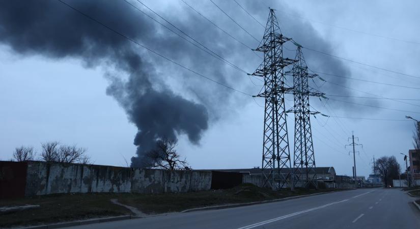 Az oroszok öt régióban támadtak meg energetikai létesítményeket