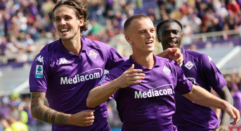 Serie A: hátrányból fordítva győzte le a Fiorentina a Laziót – videóval