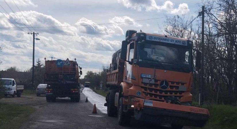 A Magyar Falu Program keretében fejlődik térségünk közlekedési infrastruktúrája