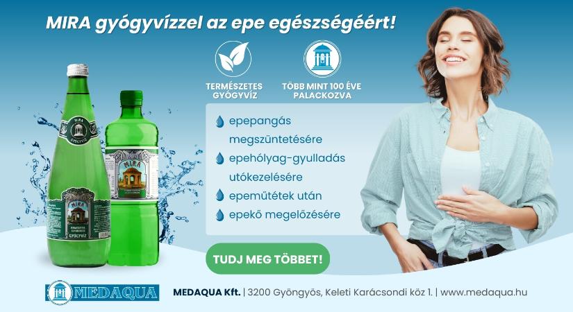 Mira gyógyvízzel az epe egészségéért!