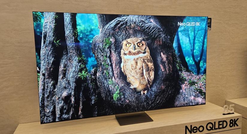 A Samsungé a világ első tévéje, amely 4K felbontást tud 240 Hz -es képfrissítéssel