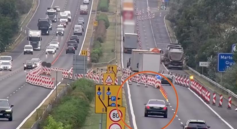 Méregdrága luxusautót törtek össze az M7-es autópályán – videó