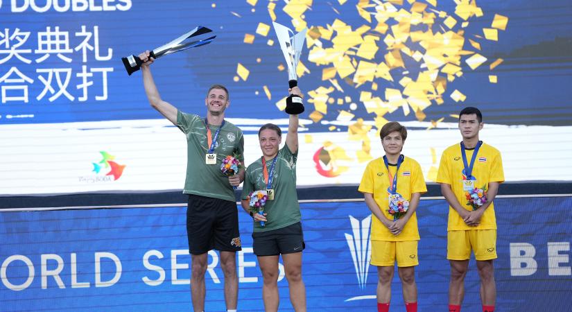 Teqball – Magyar győzelmek és dobogós helyek Pekingben