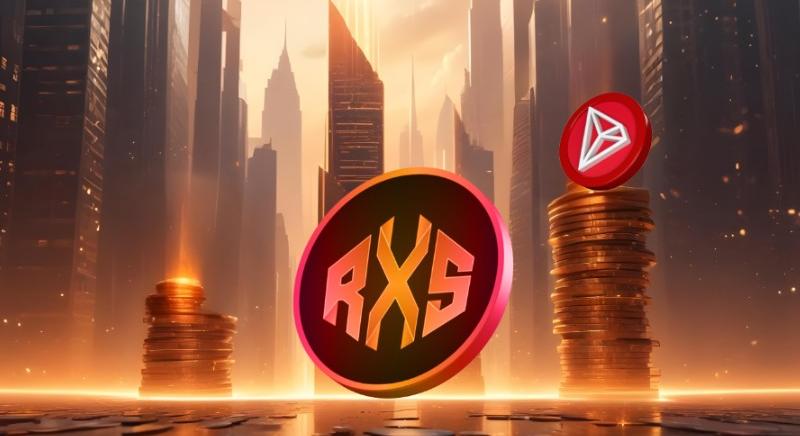 A Tron, a Toncoin és a Rexas Finance (RXS) verseng a helyért az öt legnagyobb kriptovaluta között