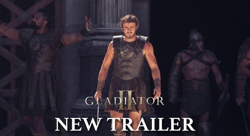 Újabb akciódús előzetes érkezett a Gladiátor II filmhez