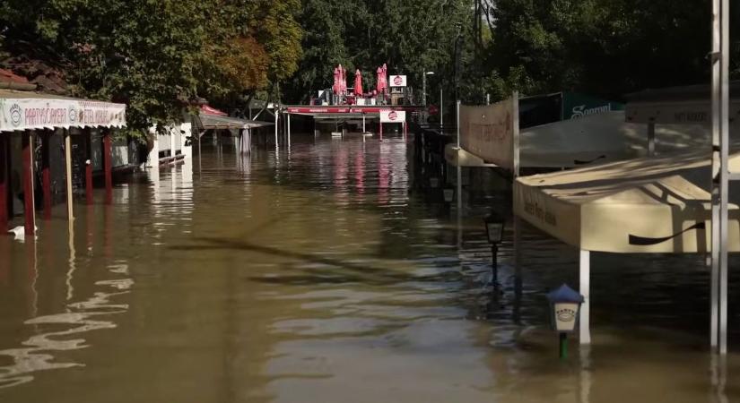 Fertőzésveszélyt hozott Óbudára az árvíz, aggódnak a helyiek