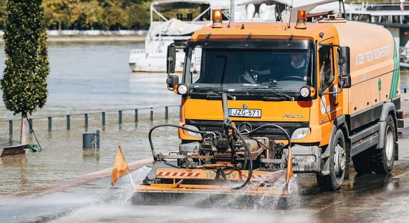 BKK: szerdától teljes vonalon jár a szentendrei HÉV, csütörtökön nyílnak a rakpartok, a 2-es villamosnál még szombatig szivattyúznak