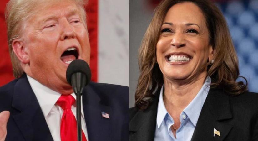 Szoros a küzdelem Kamala Harris és Donald Trump között