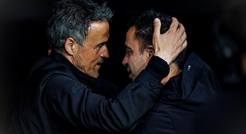 Luis Enrique kíméletlenül beleállt Xavi Barcelonájába