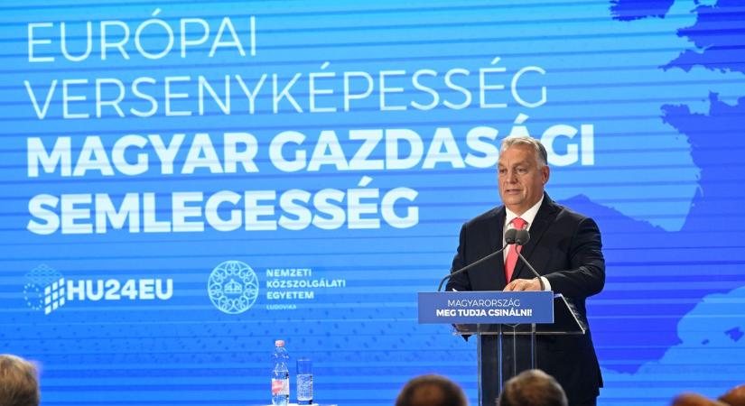 Orbán Viktor: ha az unió a blokkosodás irányába megy, akkor tönkremegyünk