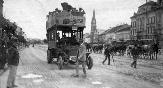 Hamarosan forgalomba áll az 1908-ban épült első magyar emeletes autóbusz hasonmása