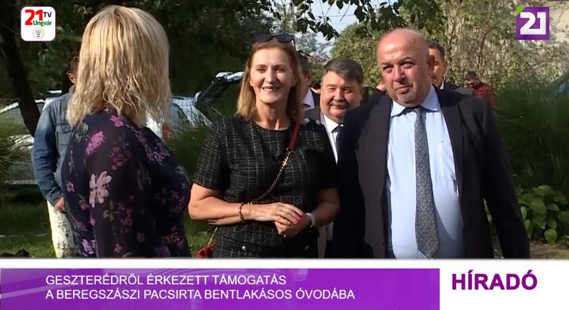 Geszterédről érkezett támogatás a beregszászi Pacsirta bentlakásos óvodába (videó)