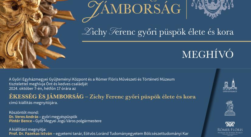 Ékesség és jámborság – Zichy Ferenc győri püspök élete és kora