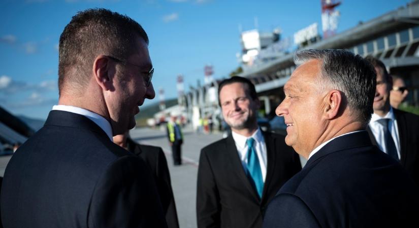 Orbán Viktor megérkezett Észak-Macedóniába  fotó