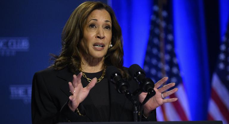 Kamala Harris szerint Donald Trumpot nem lehet komolyan venni