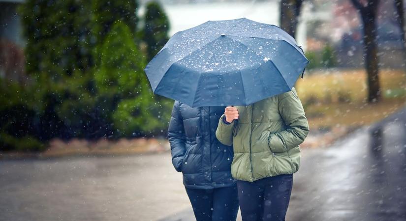 Hidegfront és eső érkezik szombaton, újabb árvíztől azonban nem kell tartanunk