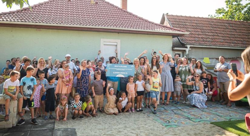 A MerkÚjítók összefogásával újult meg a bácsalmási óvoda – galériával, videóval