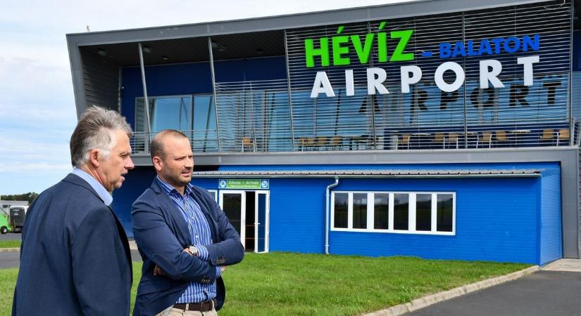 A cél, hogy a Hévíz-Balaton Airport egész évben európai színvonalú kiszolgálást nyújtson