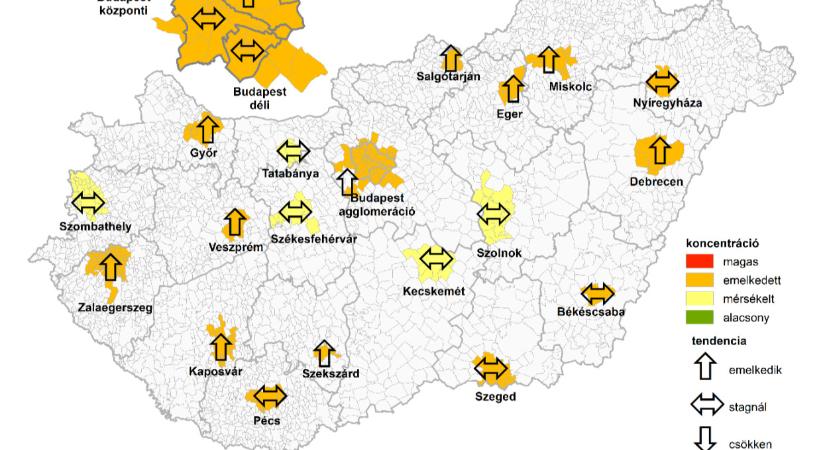 Küszöbön az országos járvány? Tovább emelkedett a covidos betegek száma ebben 7 magyar városban