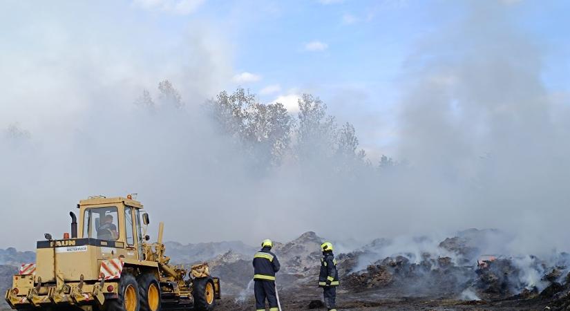 Hatalmas tüzek adtak munkát a tűzoltóknak Bács-Kiskunban