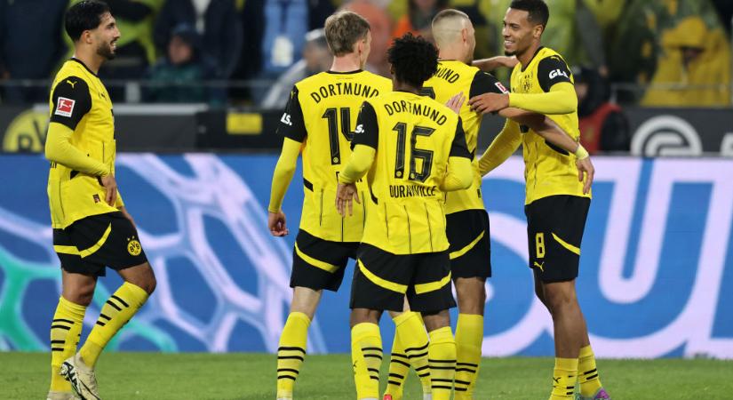 Bundesliga: kétgólos hátrányból állt fel és nyert a Borussia Dortmund – videóval