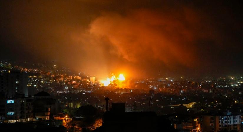 Izrael folytatta a libanoni főváros déli külterületeinek bombázását