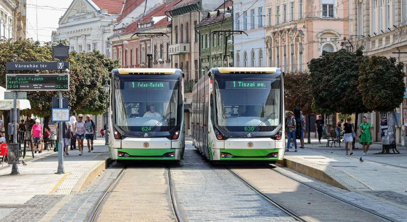 Szombat délelőtt késésekre lehet számítani Miskolc belvárosában