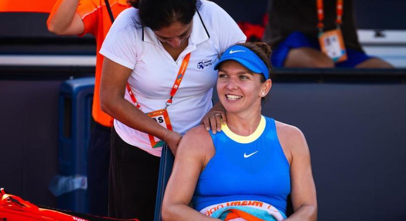 Simona Halep hétfőn pályára lép Hong Kongban