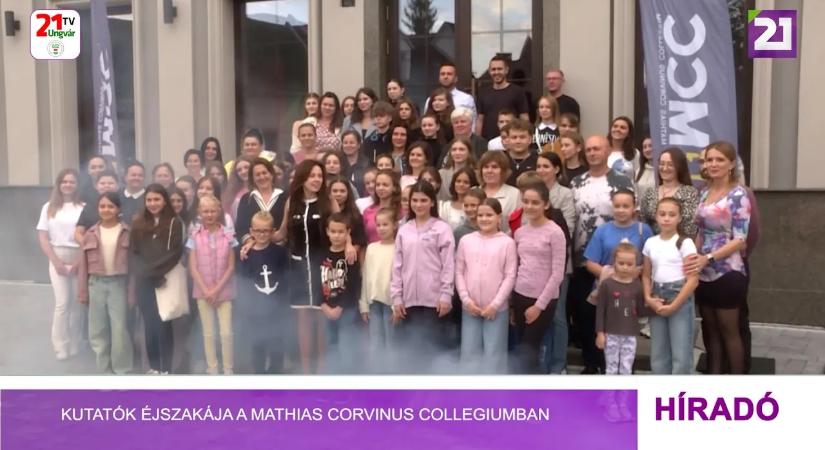 Kutatók Éjszakája a Mathias Corvinus Collegiumban (videó)