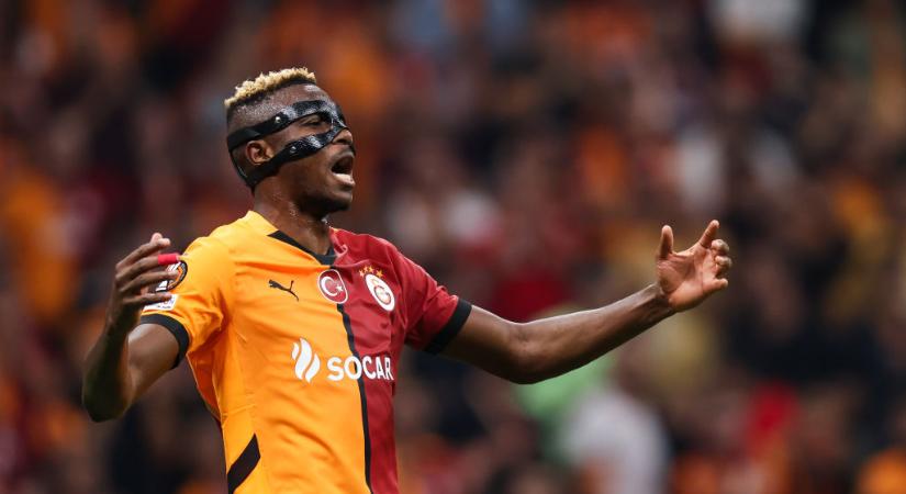 Megszerezte az első gólját Victor Osimhen a Galatasaray színeiben – videó