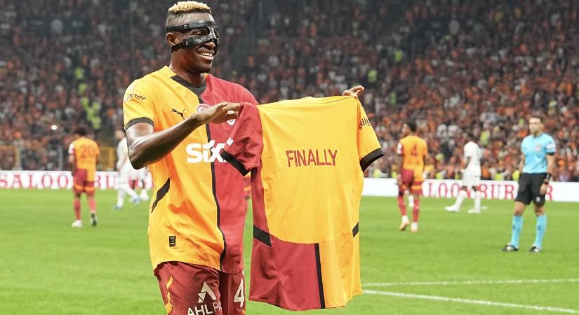 Osimhen duplázott, Sallai kezdő volt a Galatasarayban