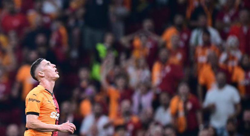 Sallai Roland először volt kezdő a Galatasarayban, csapata azonban pontokat vesztett a bajnokságban