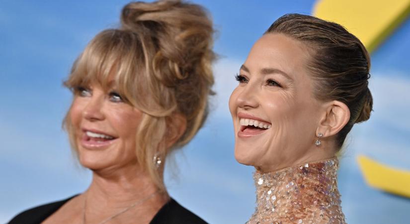 Kate Hudson az édesanyjával, a 78 éves Goldie Hawnnal ragyogott a vörös szőnyegen